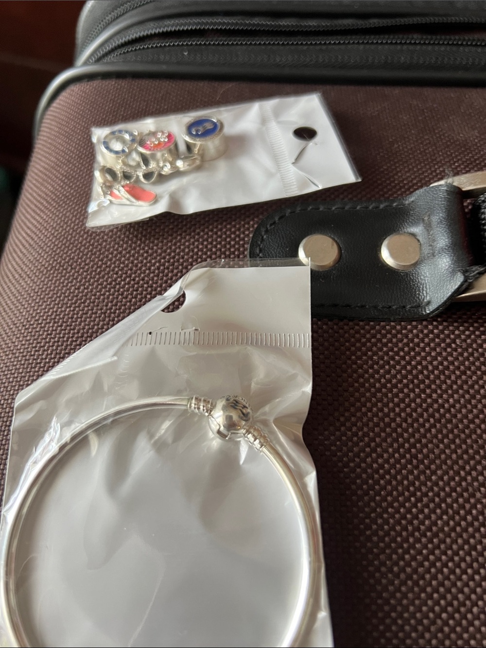 Princess Cruise line exclusive Bangle Bracelet with 5 charms NEW - Picture 5 of 7